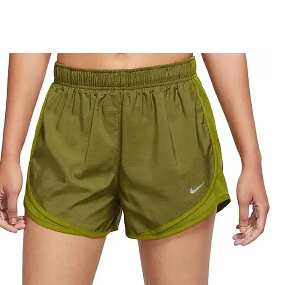 Nike Women's Athletic Shorts in Olive
